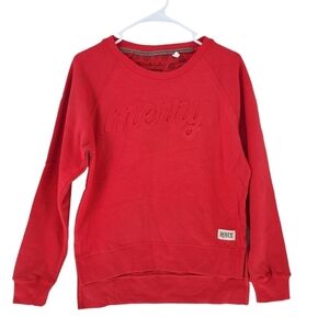 Royce Women's Crew Neck High-Low Hem Pullover Top - S